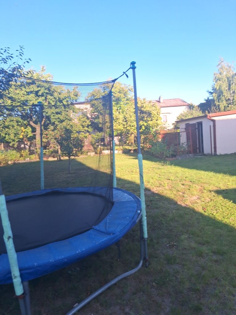 Trampolina dla dzieci z drabinką