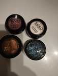 Nowe cienie Kobo Claresa brokatowe zestaw x4