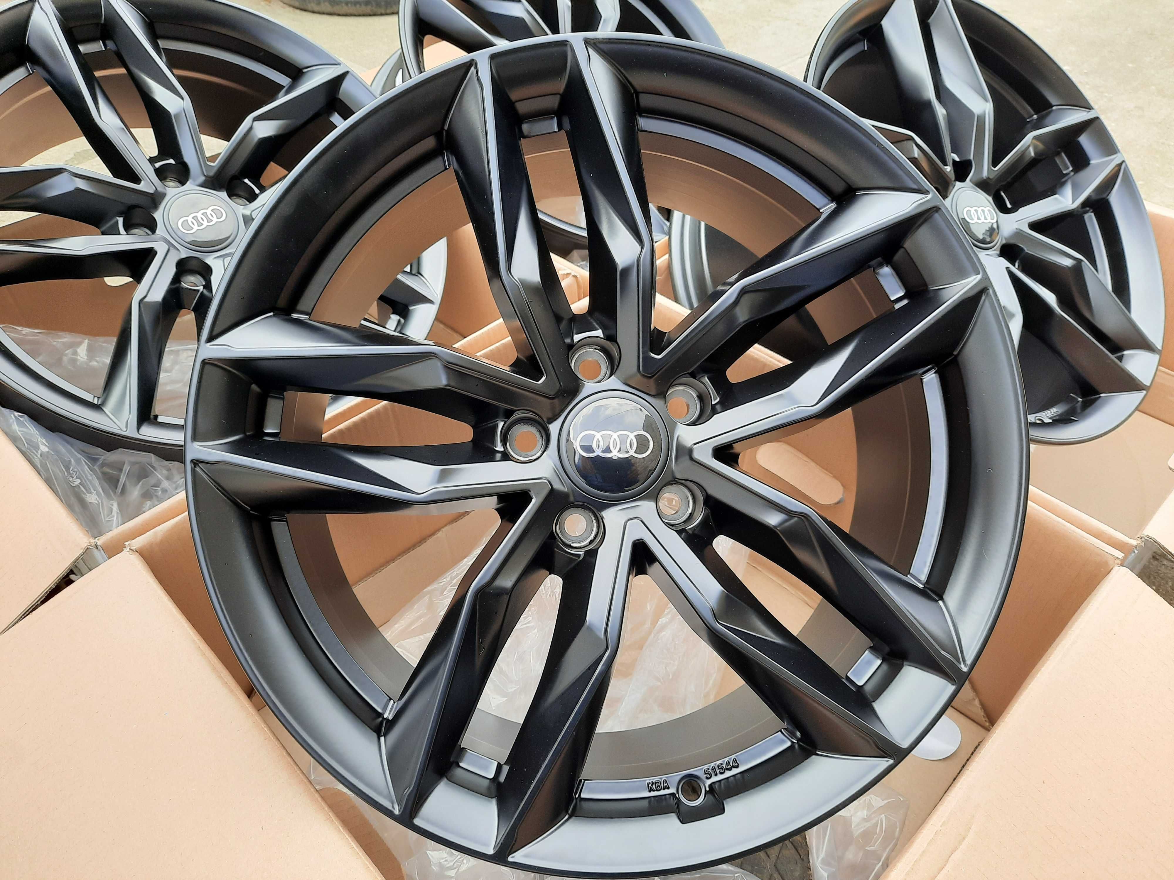 Alufelgi NOWE 18 AUDI 5x112 A3 A4 B6 B7 B8 B9 A6 C5 C6 Q3 TT BLACK RS3