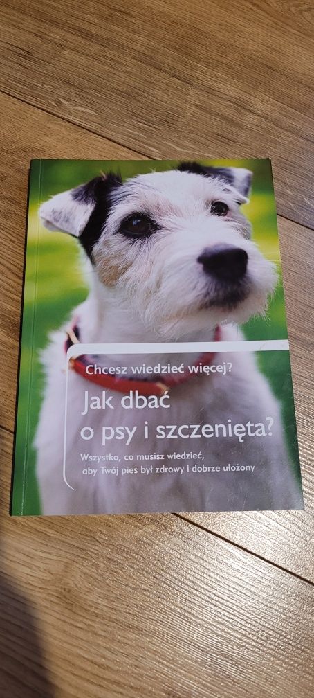 Książka jak dbać o psy i szczenięta poradnik