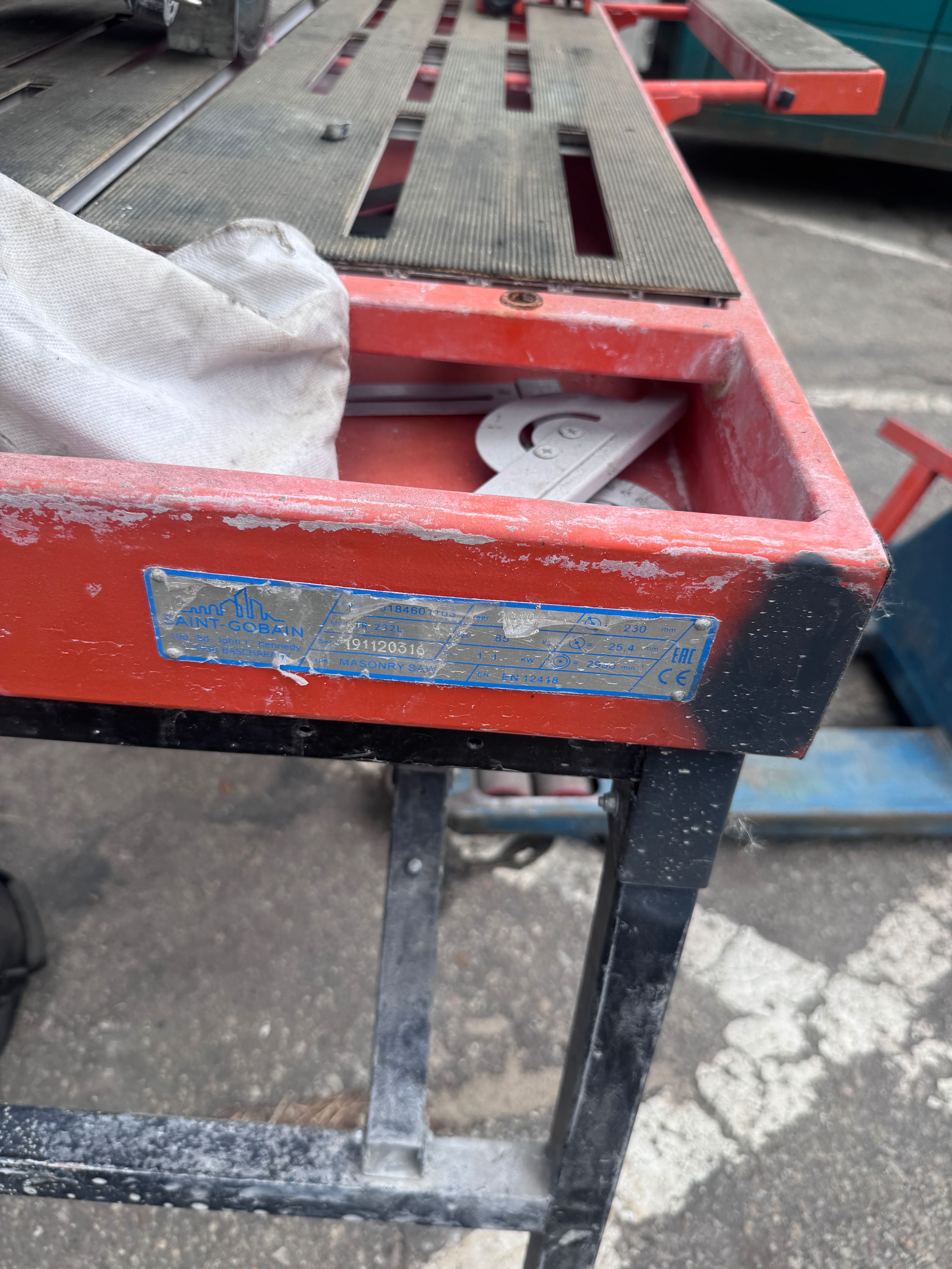 clipper przecinarka stołowa do glazury tr 232l pila do plytek