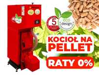 Kocioł Piec 8kW na Pellet Z Podajnikiem PellPell 5 KLASA Ecodesign