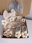 Zestaw prezentowy dla niemowlaka prezent babyshower narodziny chrzest