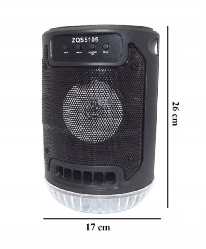 Głośnik   Bluetooth Bezprzewodowy radio odtwarzacz mp3