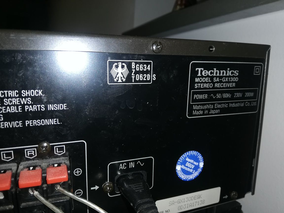 Wzmacniacz, amplituner Technics