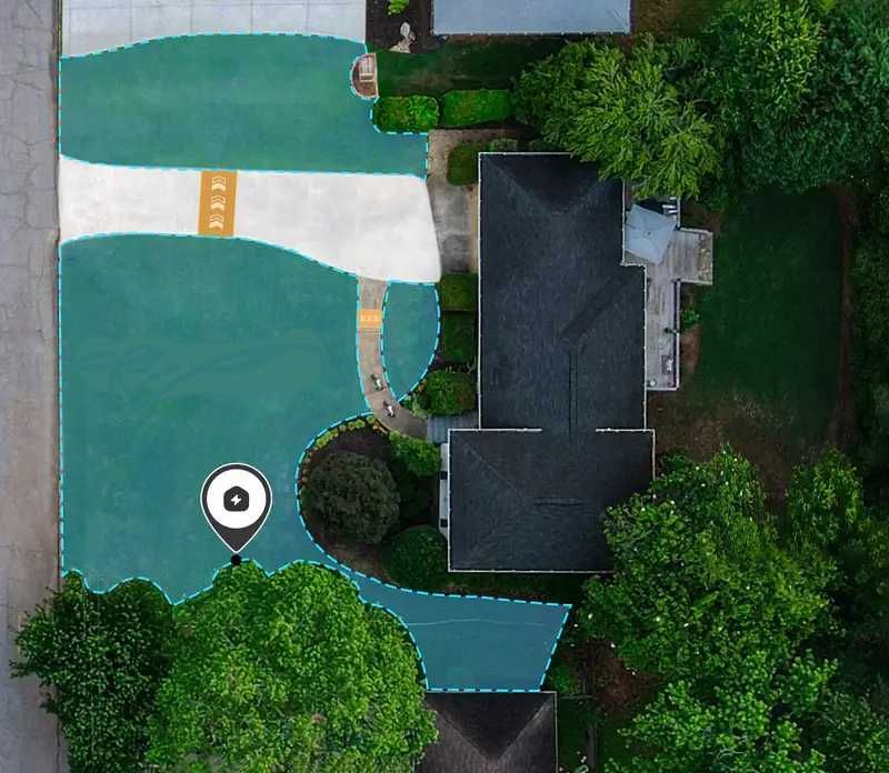 Robot koszący TerraMow V1000 bez kabli, bez GPS, bez RTK, AI 3 lata GW