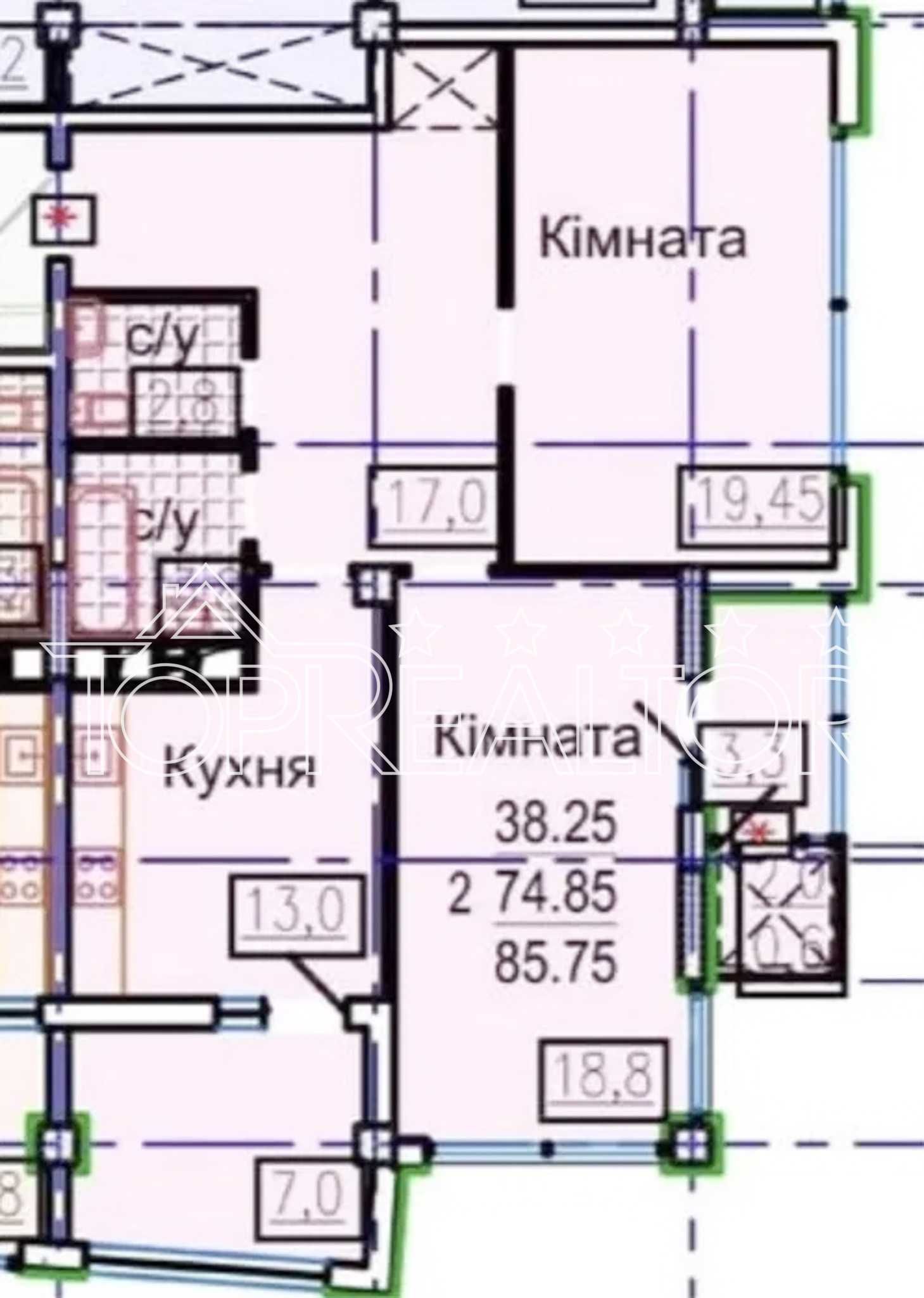 С ТЕРРАСОЙ! НАУКОВА! Продаж 2 кімнатної квартири 86м2 в ЖК Авіаційний!