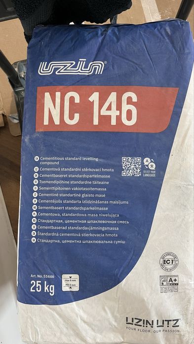 Uzin NC146 masa samowyrównujaca, wylewka samopoziomujaca