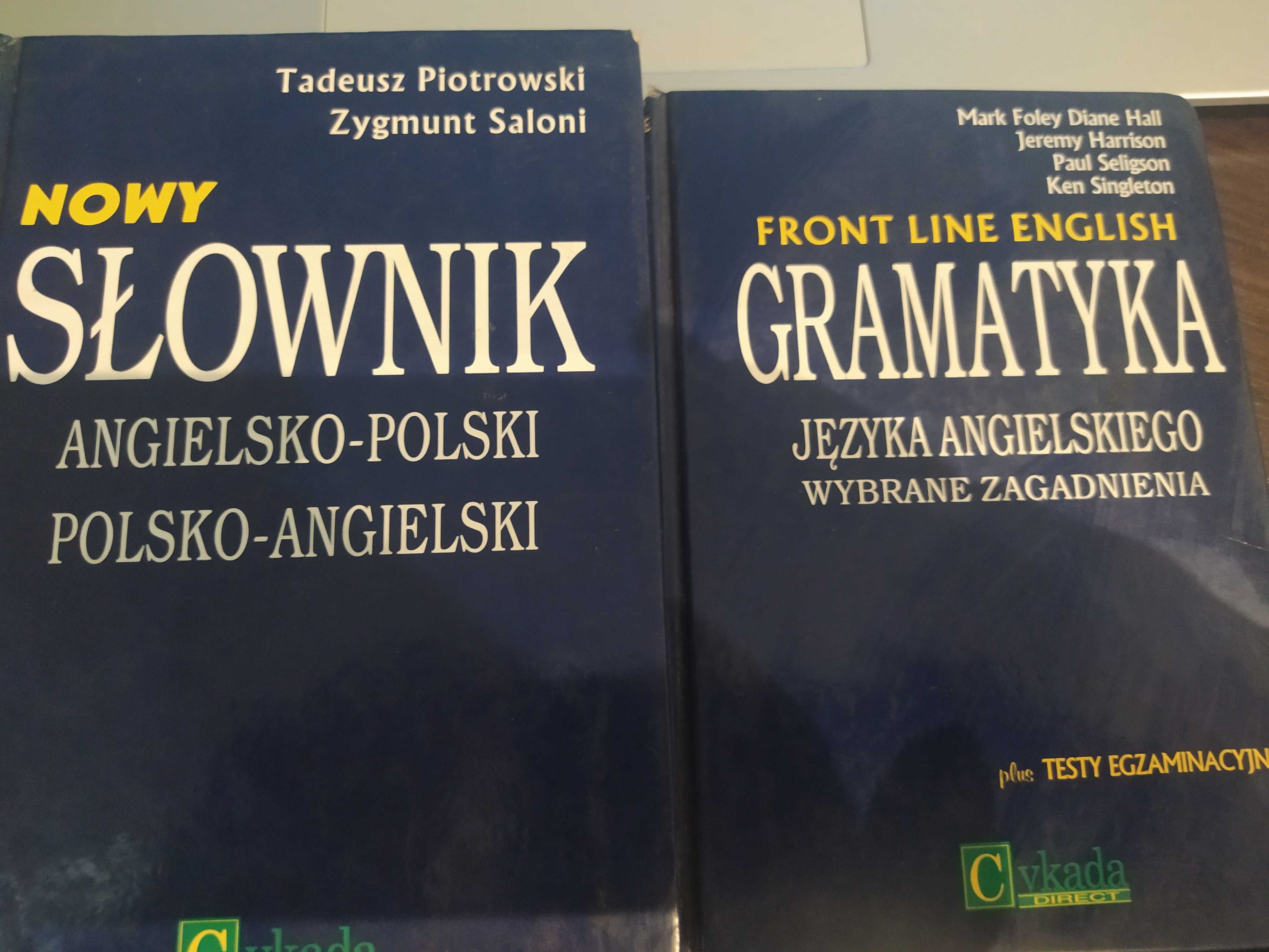 Książka Front Line English Słownik polsko-angielski + Gramatyka
