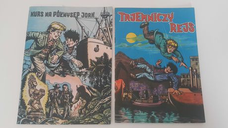 Dwa komiksy - Kurs na półwysep / Tajemniczy rejs z 1988 r.