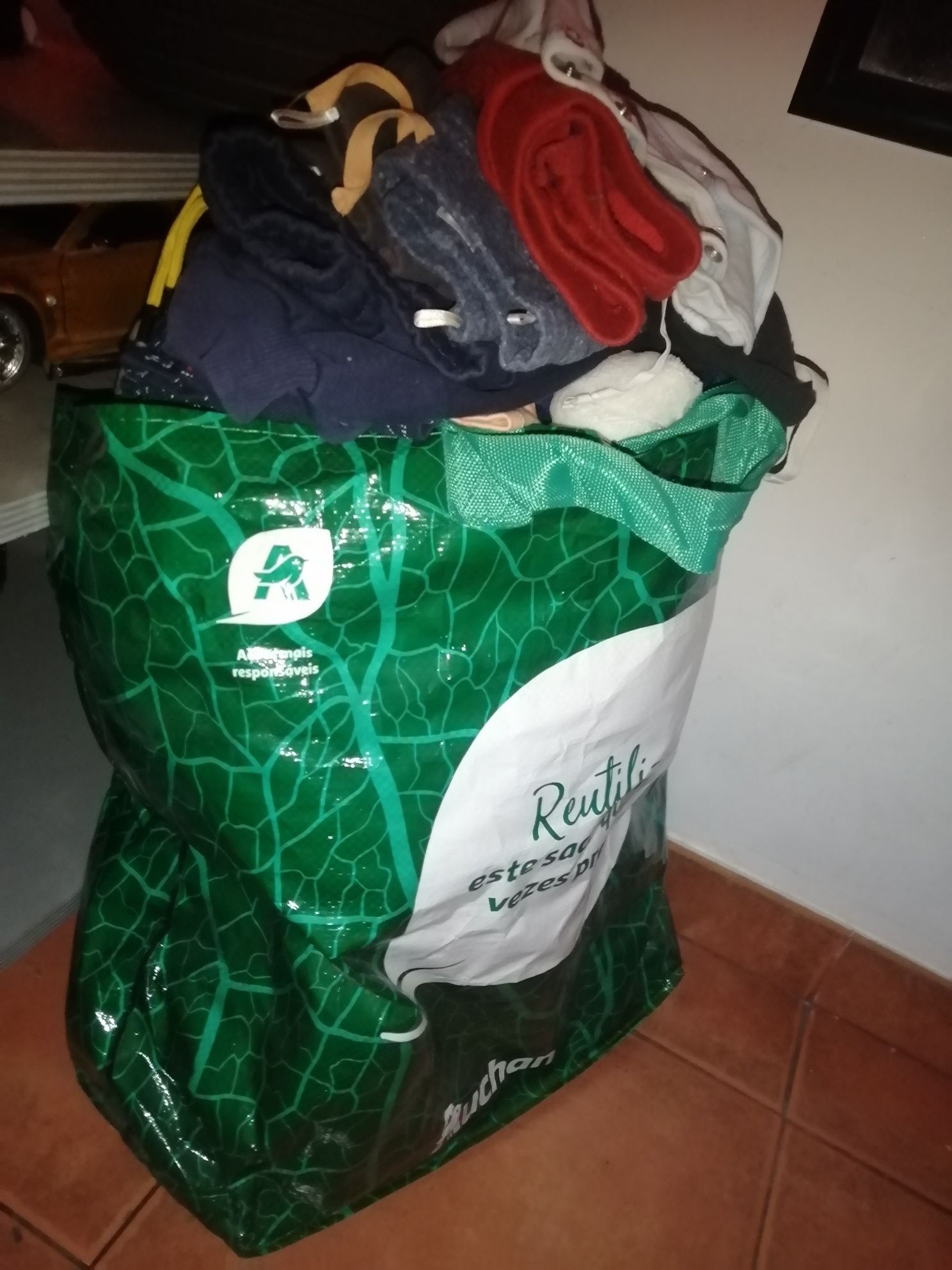 Saco de roupa menino 0m-6m