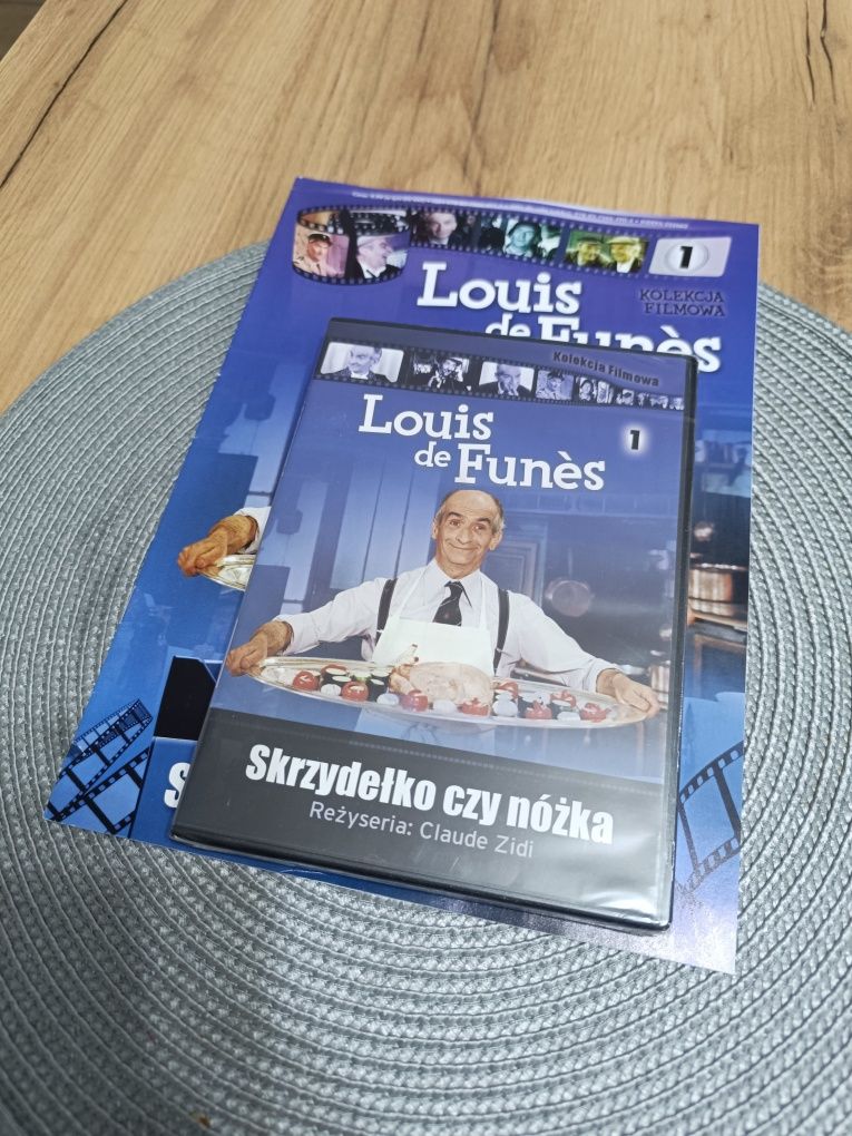 Film DVD Louis De Funes Skrzydełko czy nóżka Folia