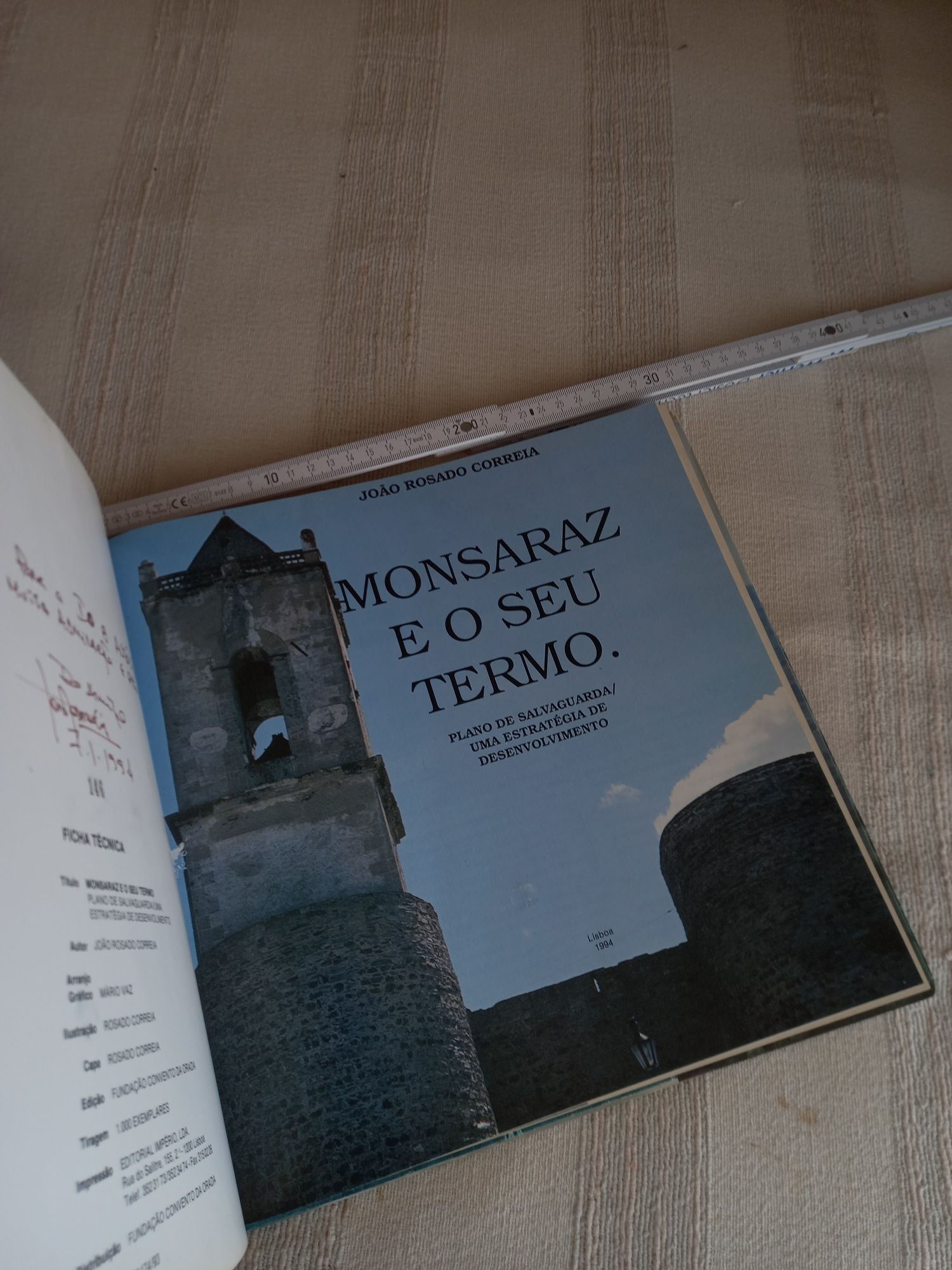 Grande Livro álbum Monsaraz e o Seu Termo