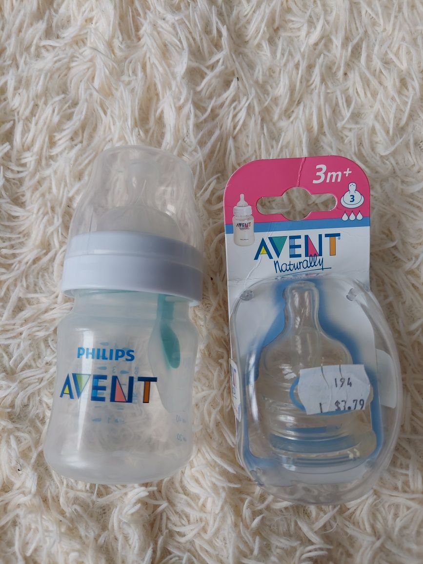 Пляшка для годування Philips Avent Anti-colic з клапаном AirFree 125 м