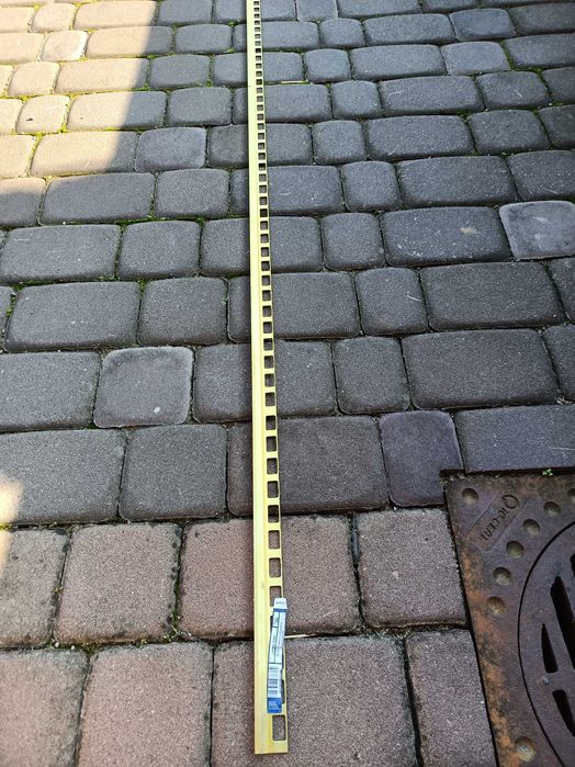 Do sprzedania nowy profil przejściowy Mosiężny surowy 10/207 ( Zetka)