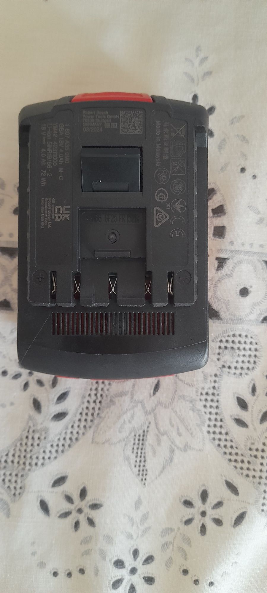 Bateria Bosh com carregador e garantia novos