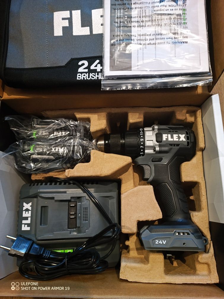 Flex FX1151-2A  24V brushless drill driver