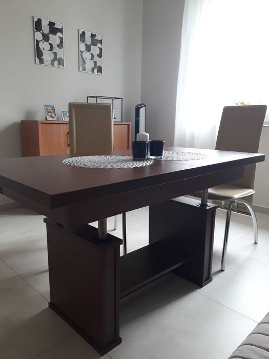 Ława rozkładana  z możliwością podnoszenia jak stół