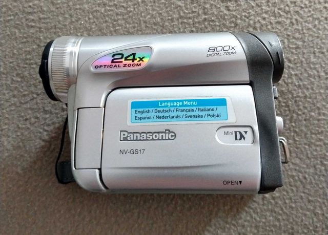 WYJĄTKOWA okazja! Kamera PANASONIC NV-GS17EP jak nowa!