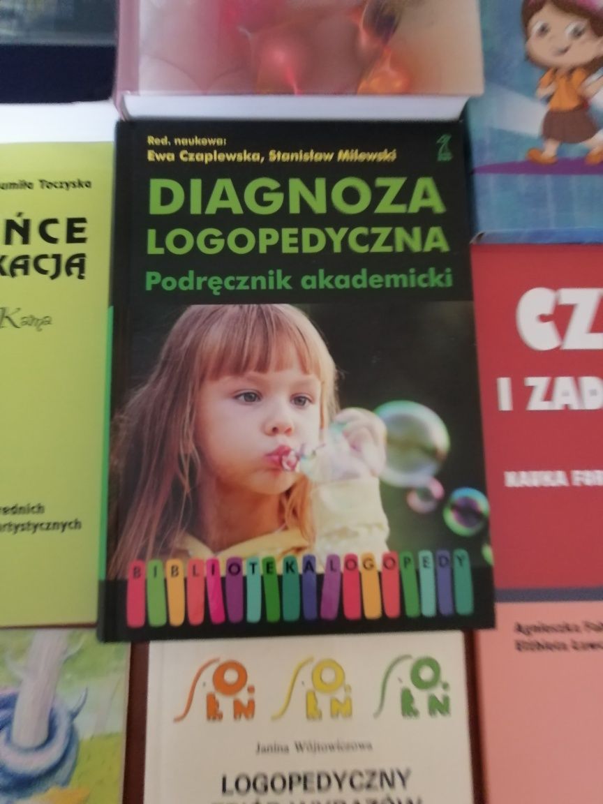 Zestaw książek logopedycznych Unikaty! Logopedia książki