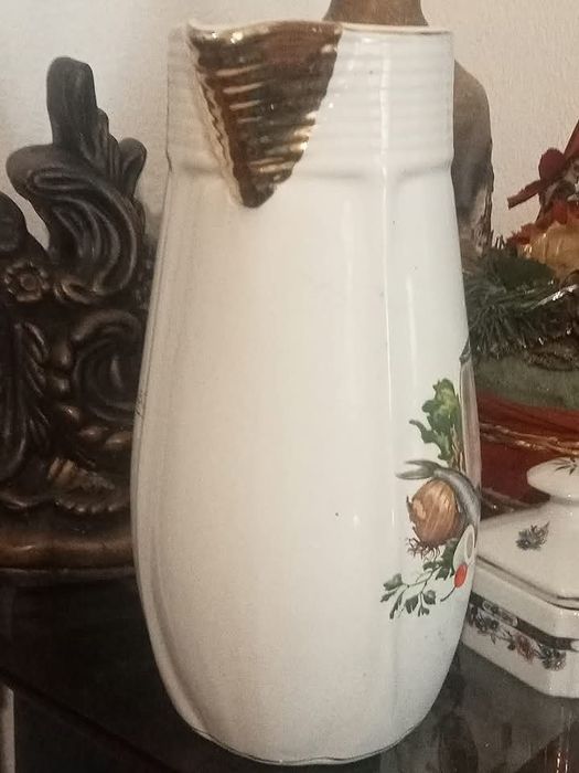 Bela caneca em faiança S.Roque Aveiro