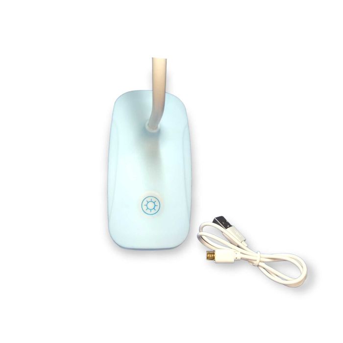 Аккумуляторная настольная лампа на прищепке