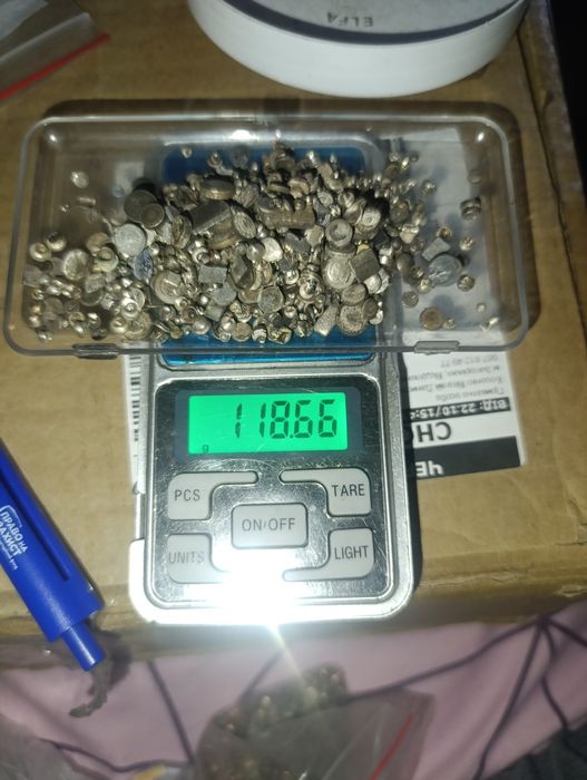 Контакти срібні,різні