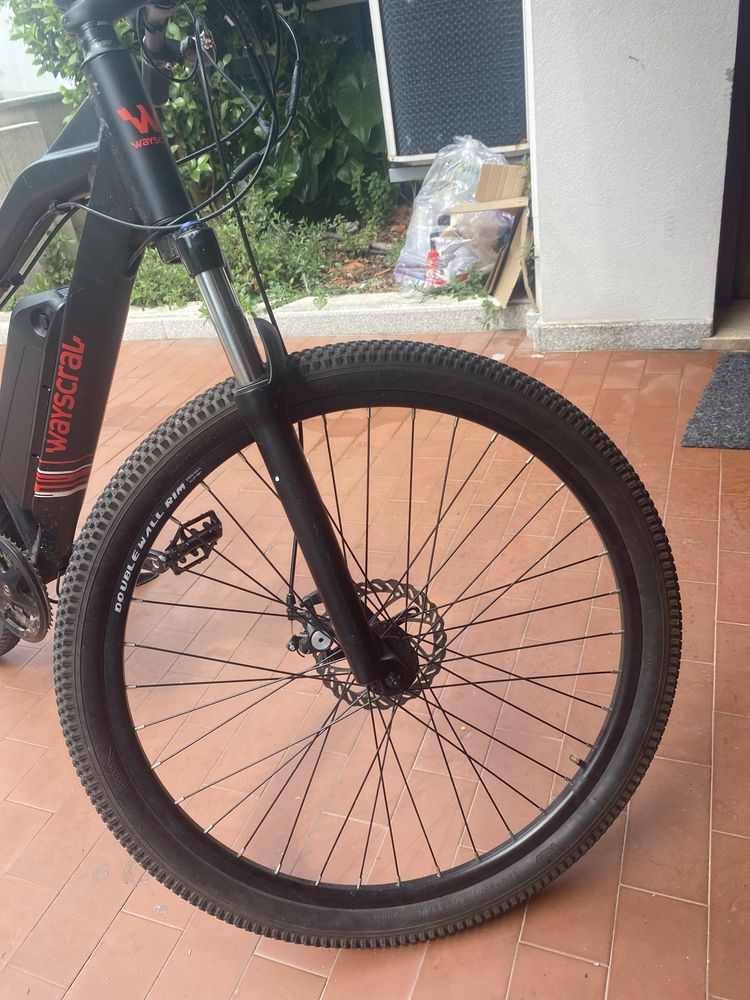 Bicicleta eletrica seminova  wayscrall anyway e200
