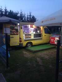 Foodtruck fastfood hamburgery samochód mercedes gotowy biznes