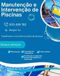 Limpeza de Piscinas e Serviços de Jardinagem.