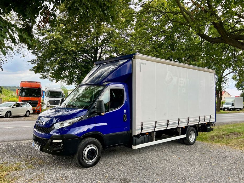 Iveco Daily  IVECO 70C17 Plandeka Obustronna Firanka Winda
