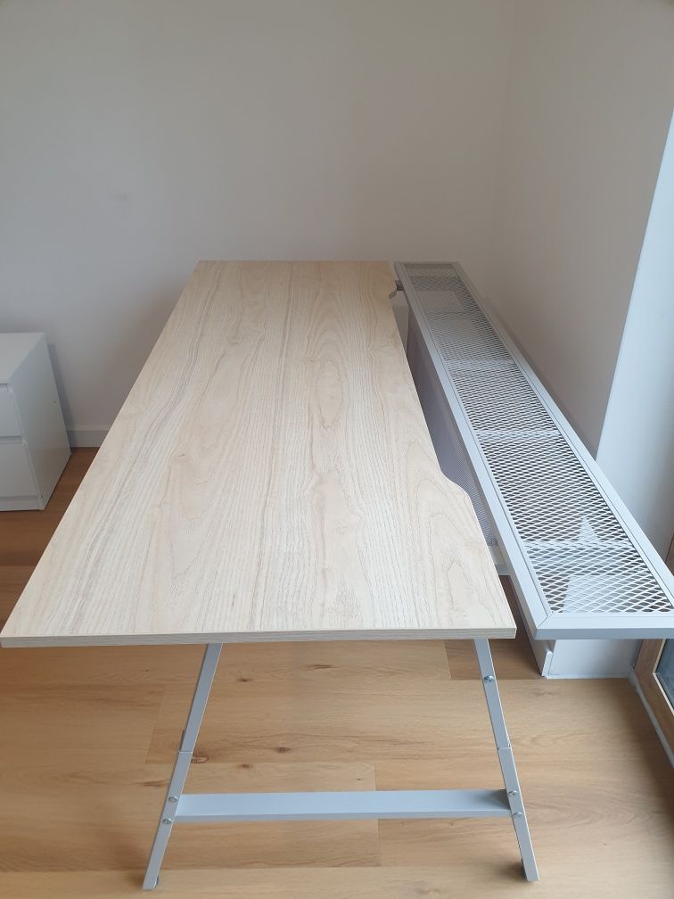 Biurko 160×80 regulowane IKEA