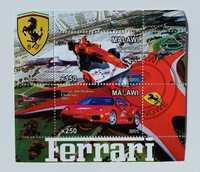 bloczek znaczków , Ferrari