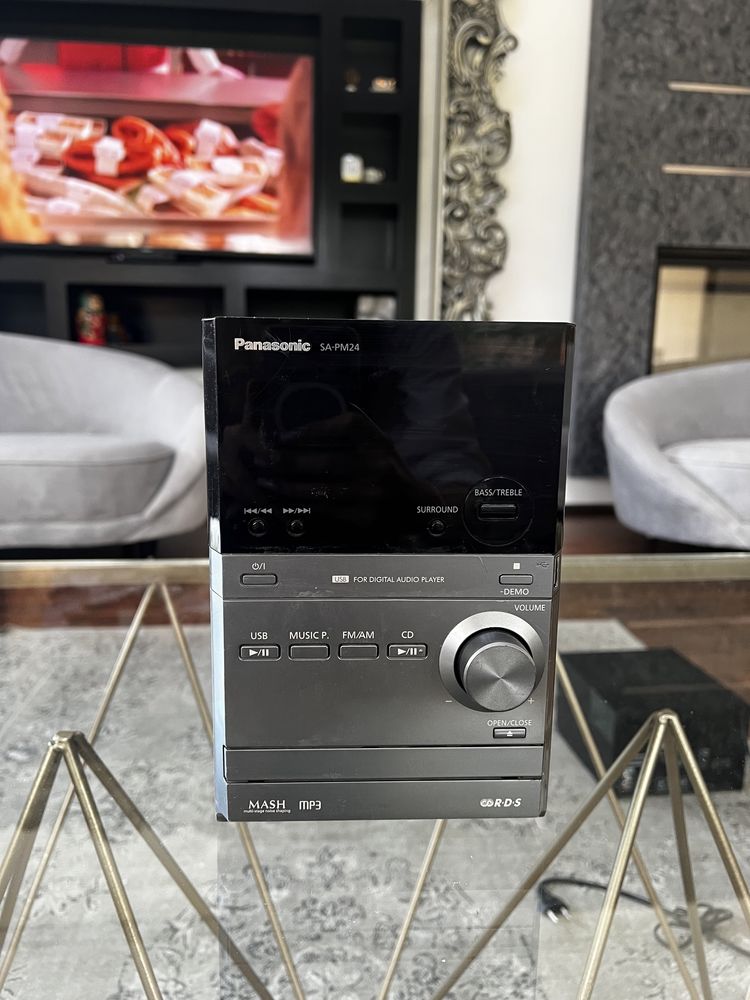 Panasonic audio odtwarzacz muzyki cd wieza