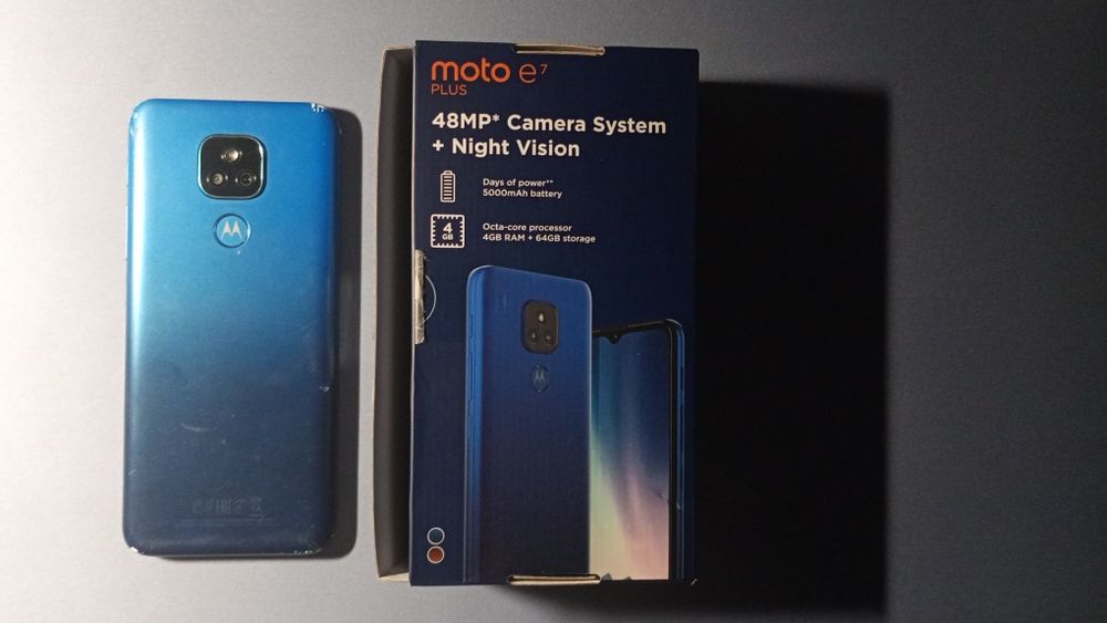 Telefon Motorola Moto E7 PLUS