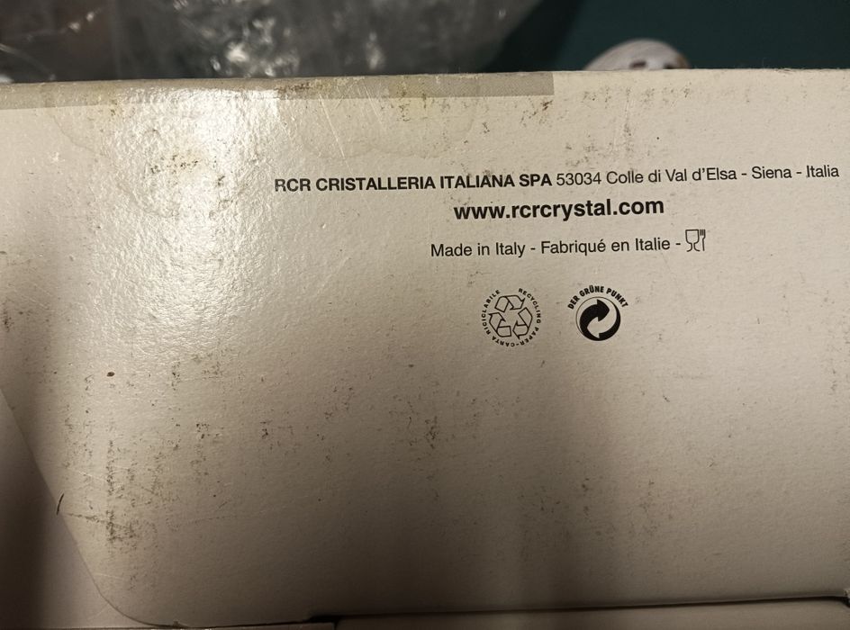 Copos de cristal neste natal