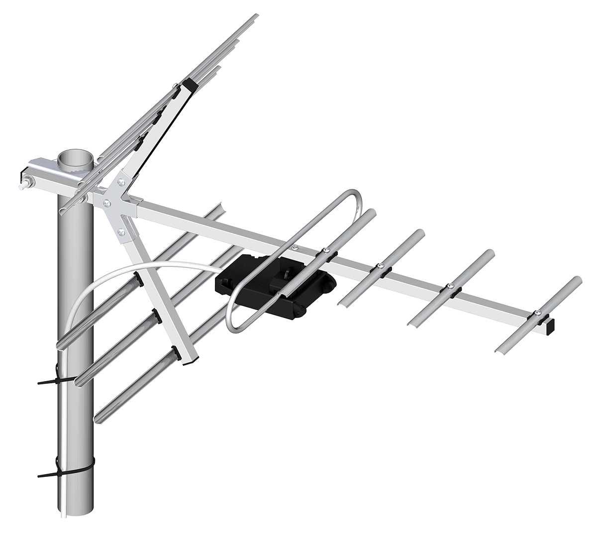 Antena telewizyjna UHF 11-elementowa Dipol 11/21-48 DVB-T/T2 UHF Dipol