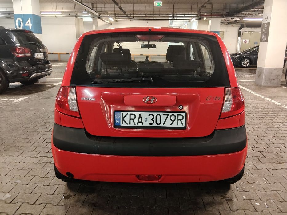 HYUNDAI GETZ Lift 1.1 benzyna+LPG Klima 5-drzwi Sprawny Ekonomiczny