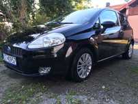 Czarny Fiat II Grande Punto 2006