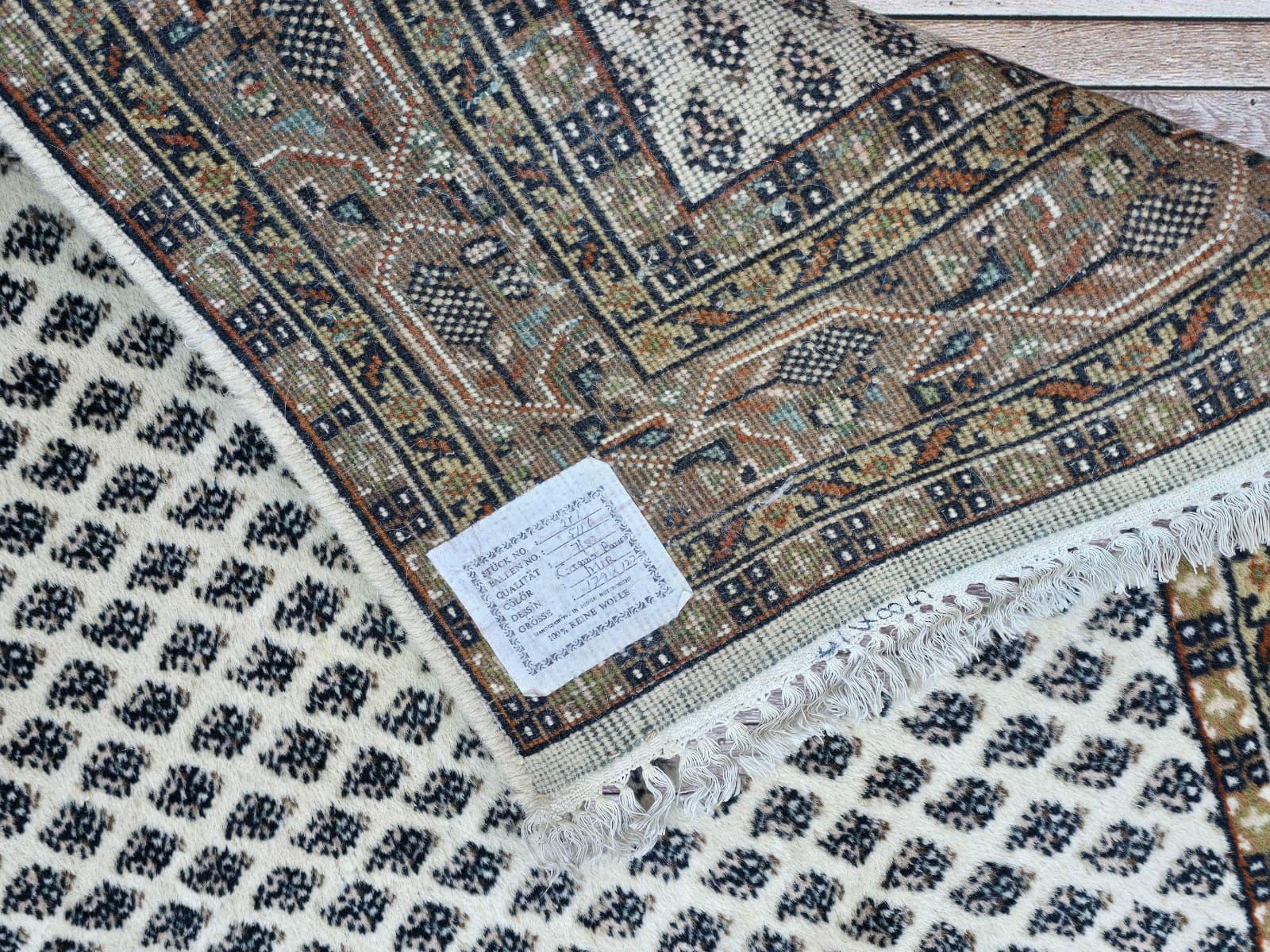 Indo Mir - Dywan perski wełniany - Rękodzieło z wełny -  125 x 188 cm