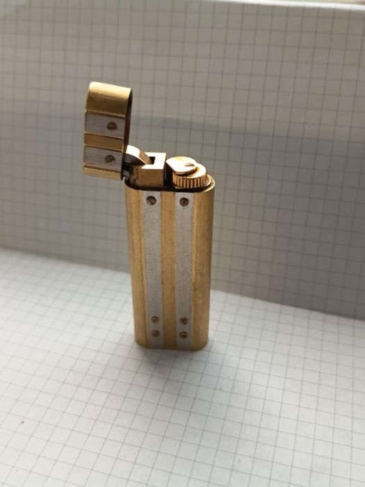 Luksusowa zapalniczka Cartier Paris – kolekcjonerska, pozłacana