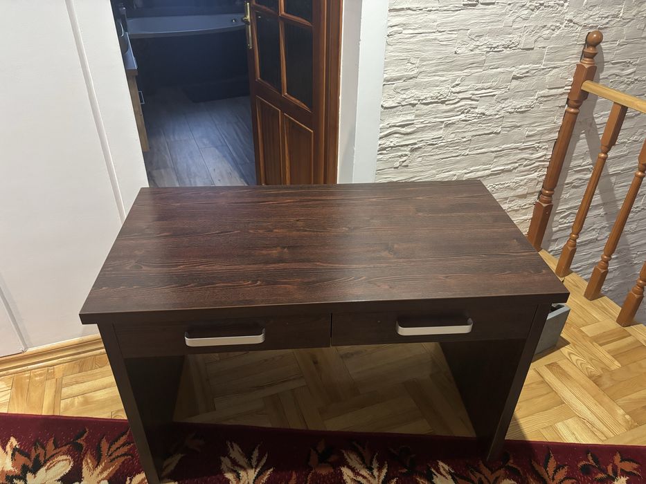 Biurko ORZECH wraz z szafka nocna