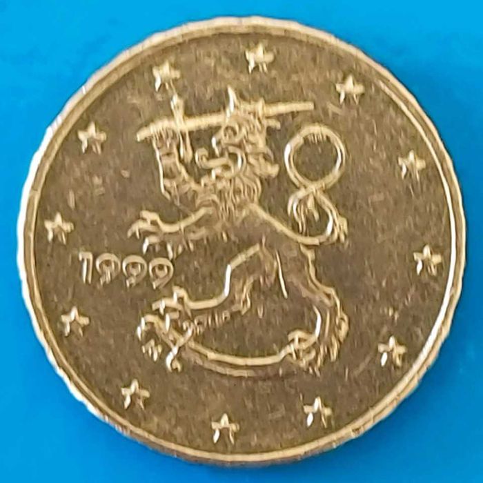10 Cêntimos de 1999 da Finlândia