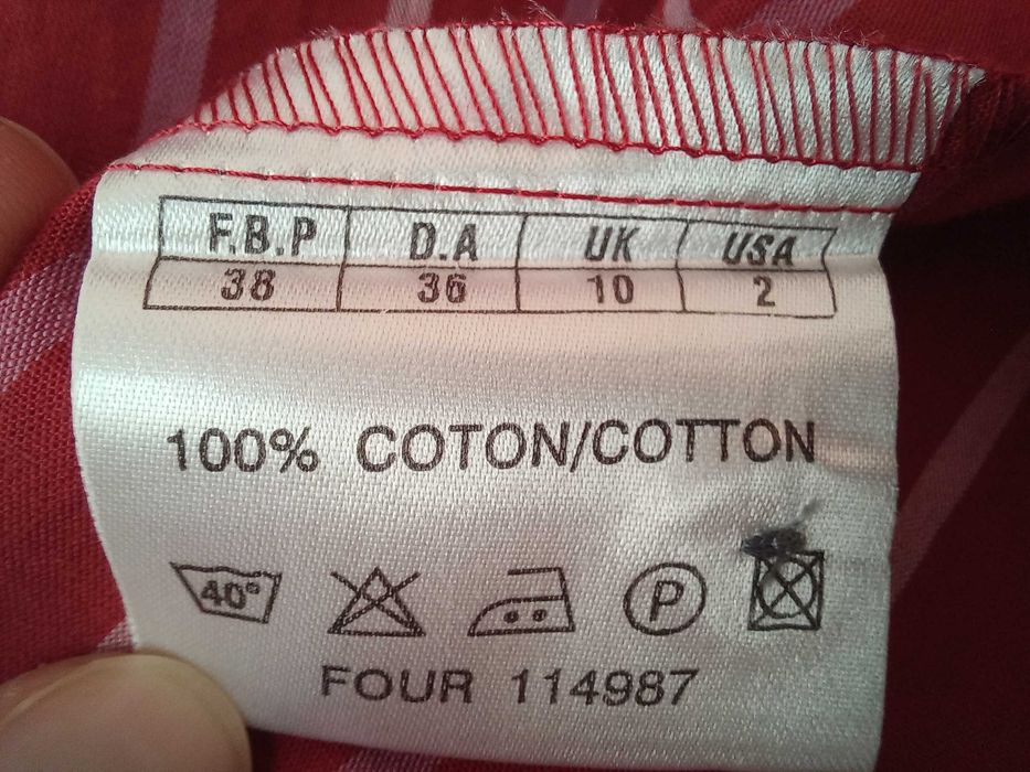 Camisa Vermelha Mulher - Soit