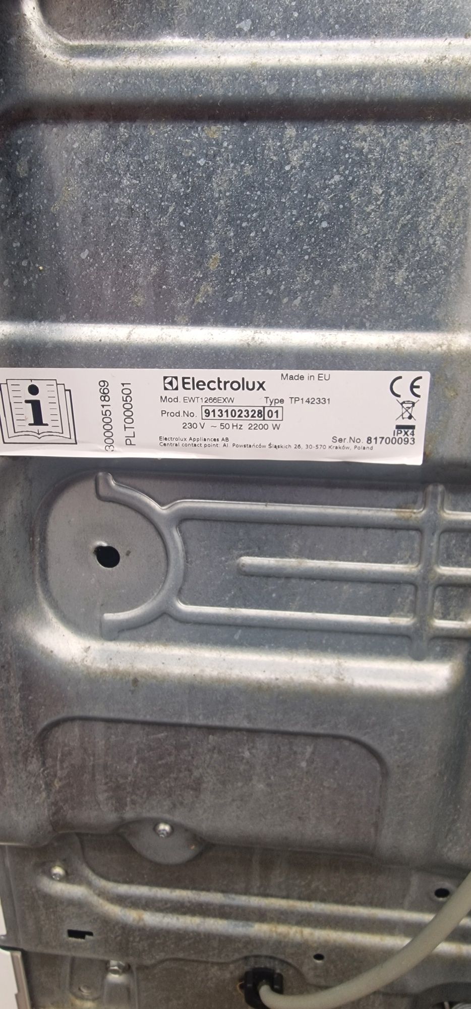 Пральна машина з Європи Electrolux
