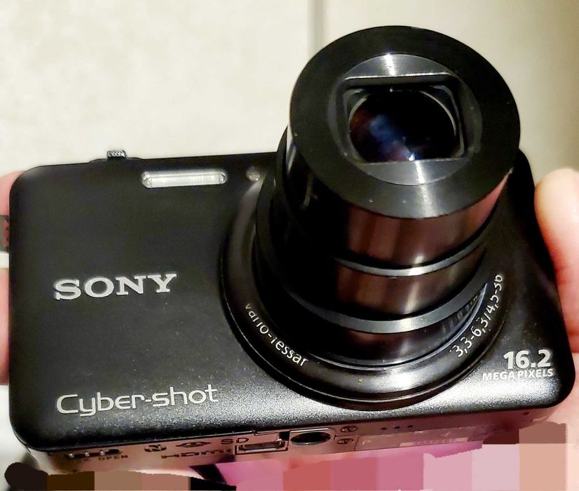 sony wx80 фотоаппарат  комплект wi fi stereo 16mpx 8x zoom