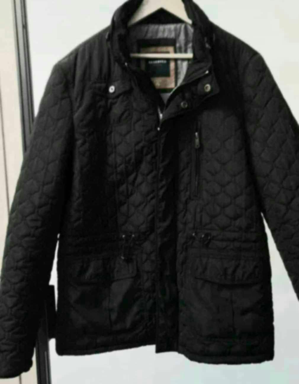 Kurtka Rwserved płaszczyk  męska przejściowa czarna L NA XL