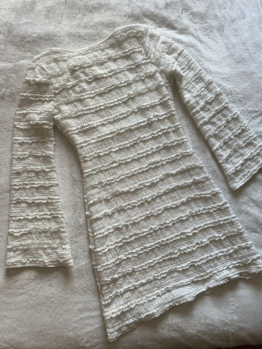 Плаття біле коротке