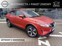 Nissan Qashqai Rejestracja Luty 2024 N-CONNECTA + Pakiet zimowy 1.3 158 KM Automat