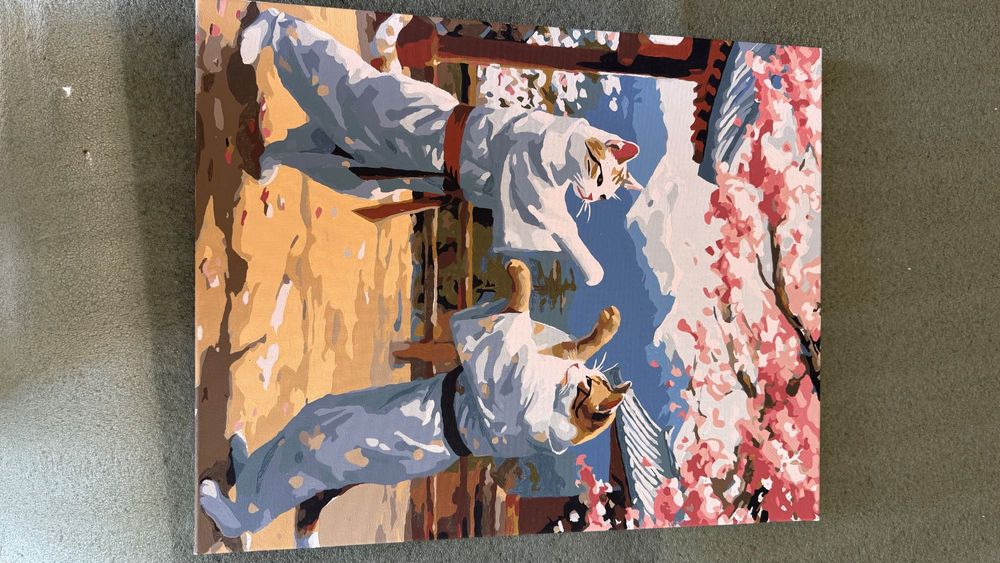 Картина з котиками